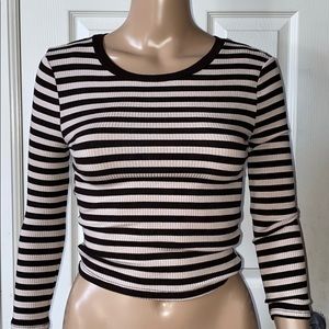 ❤️Forever 21 Cute Stripy Crop Top